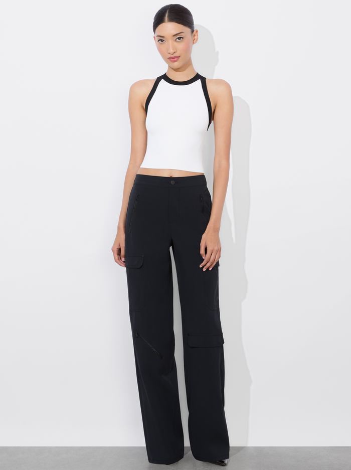 RYDEL TANK - SOFT WHITE/BLACK image 4 - Alice And Olivia