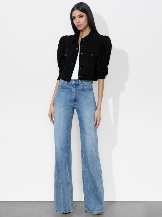 BLACK-LANA SUEDE JACKET
