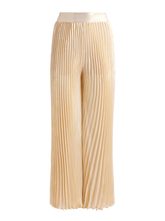 CHAMPAGNE/GOLD-ROSALIE PLEATED PANT