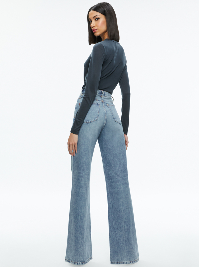 FITTED TEE - BLACK image 1 - Alice And Olivia