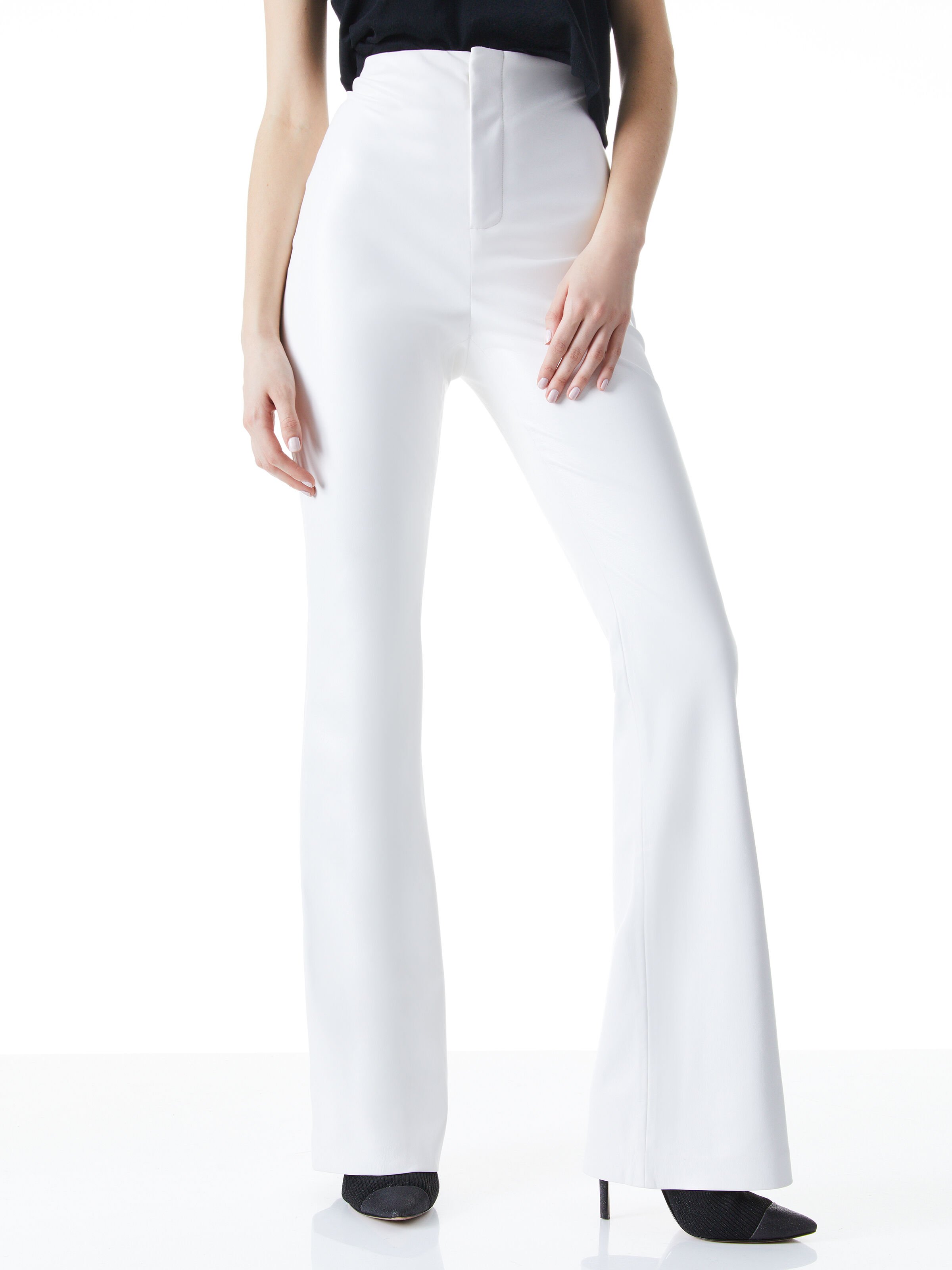 Alice and olivia leather pants store