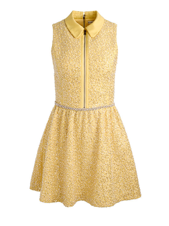 BUTTER-ELLIS EMBELLISHED MINI DRESS