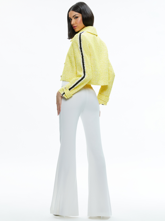 TAMMY 50S STYLE JACKET - HAPPY YELLOW image 1 - ALICE + OLIVIA