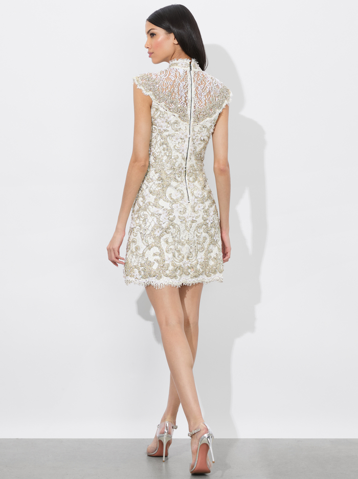 PRIA MINI GOWN - OFF WHITE image 2 - Alice And Olivia