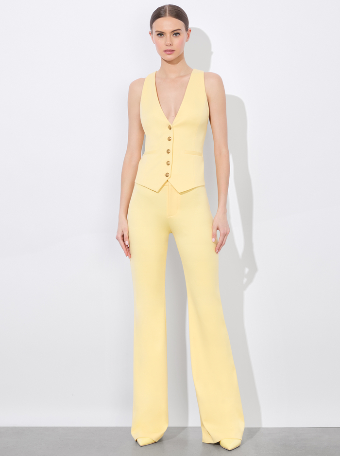 MAZIE VEST - BUTTER image 1 - Alice And Olivia