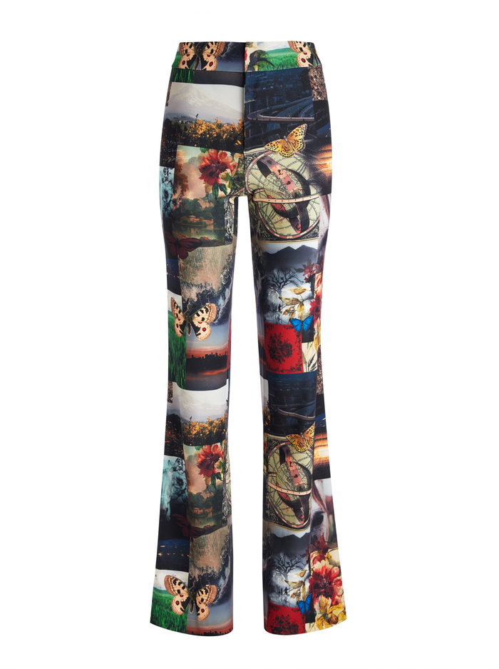 LIVI PRINTED TROUSER - ECO FUSION image 5 - Alice And Olivia