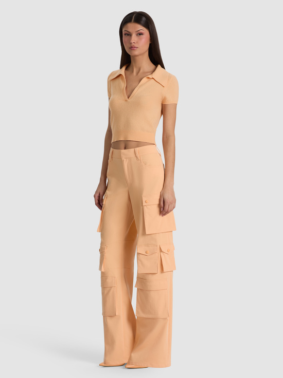 LIGHT PEACH-OLYMPIA CARGO PANT