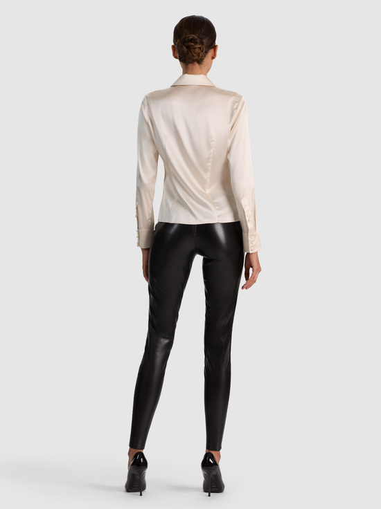 CHINO-WILLA SILK BLOUSE