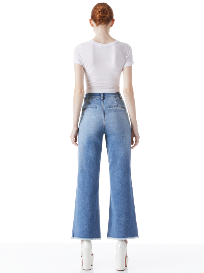 GORGEOUS COIN POCKET ANKLE JEAN - BEST INTENTIONS image 1 - ALICE + OLIVIA