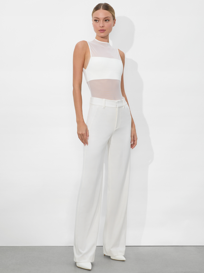 ALEXANDER TROUSER - OFF WHITE image 4 - Alice And Olivia