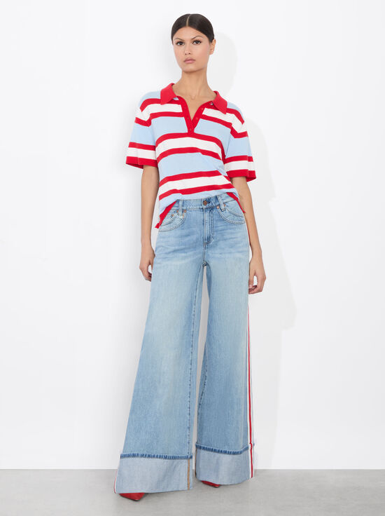 MULTI-TILLIE STRIPED POLO