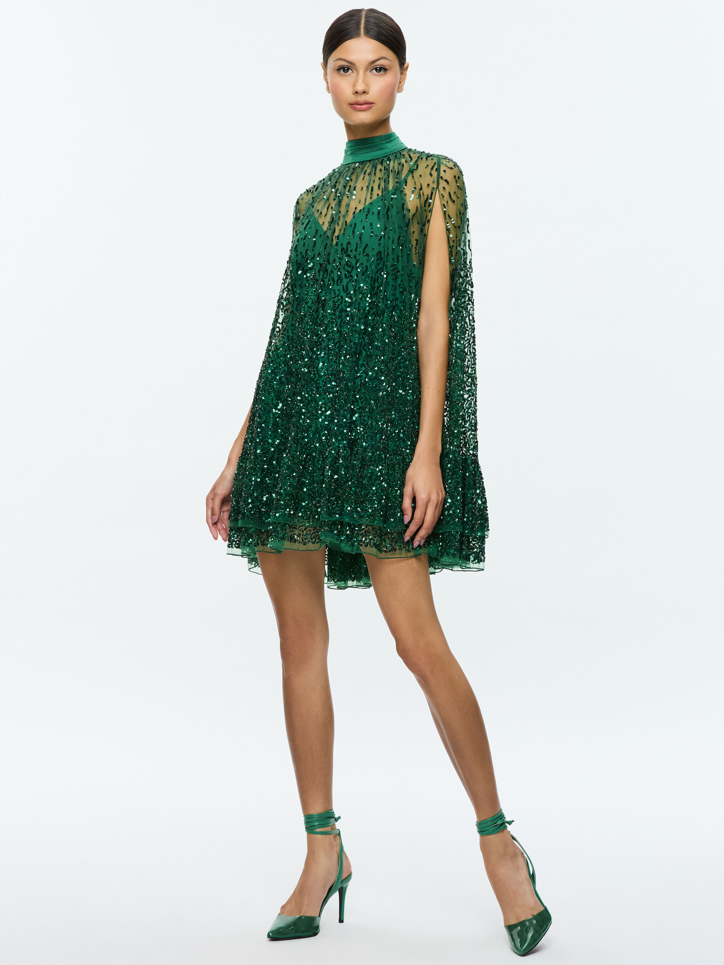 Alice and olivia green dress shop