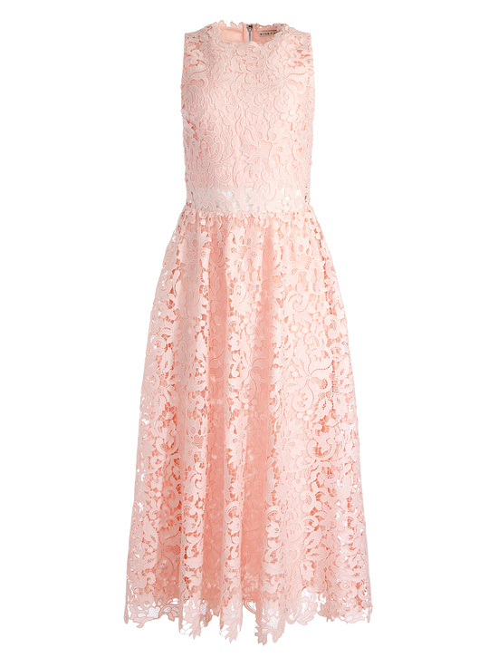 PINK BLOOM-BABETTE MIDI DRESS