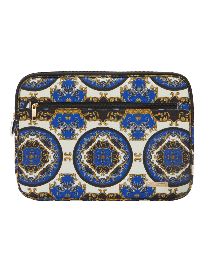 A+O X FABFITFUN LAPTOP SLEEVE - REGAL ROMANCE SAPPHIRE - Alice And Olivia