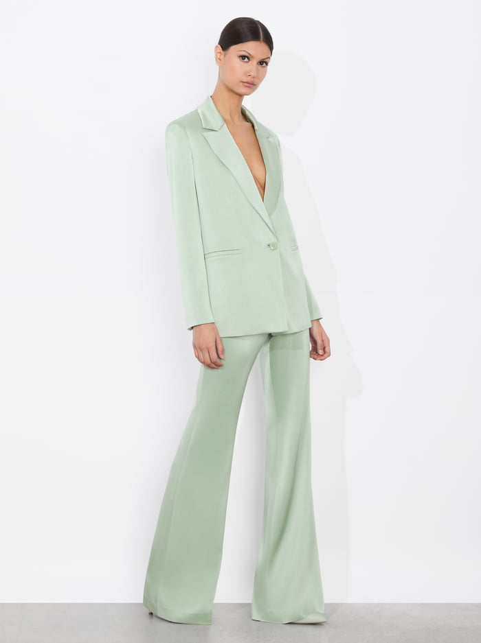 DENNY BOYFRIEND BLAZER - SAGE image 4 - Alice And Olivia