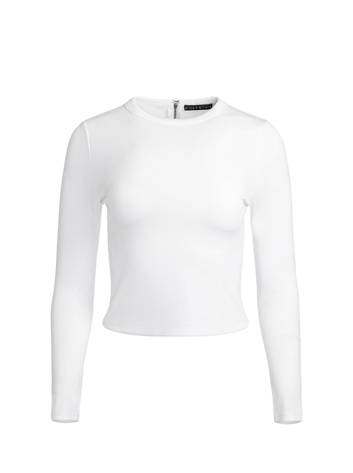 DELAINA TOP - OFF WHITE image 5 - Alice And Olivia