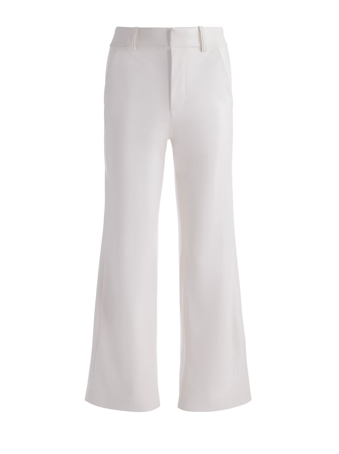 ALEXANDER VEGAN TROUSER - OFF WHITE image 6 - Alice And Olivia