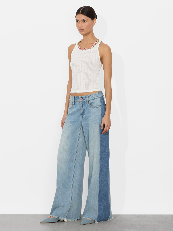 ALLEN TANK TOP - OFF WHITE image 2 - Alice And Olivia