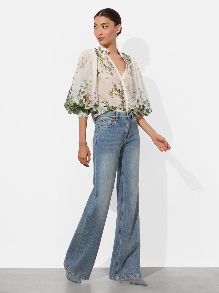 CHARIS BLOUSE - IVY ROMANCE image 4 - Alice And Olivia
