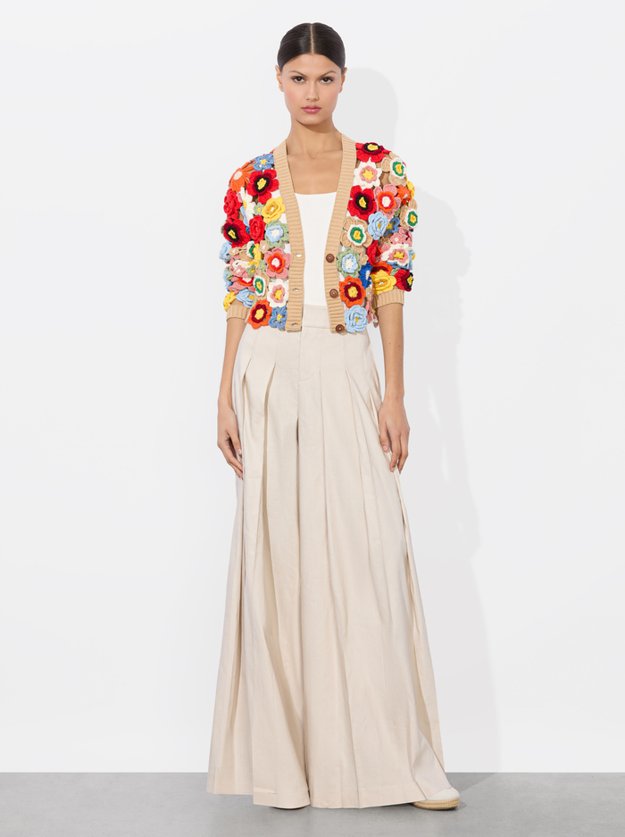 BRADLEY SHORT CARDIGAN - MULTI image 2 - Alice And Olivia