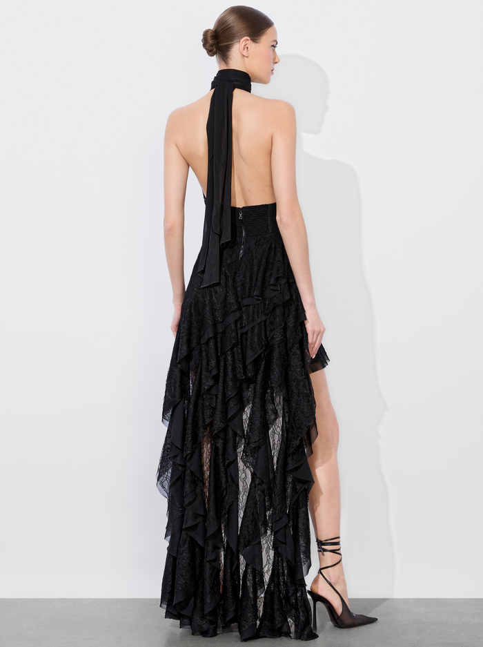HANNAH MAXI DRESS - BLACK image 3 - Alice And Olivia