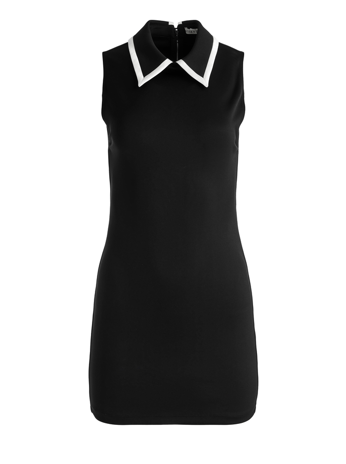 WYNELL MINI DRESS - BLACK/OFF WHITE image 5 - Alice And Olivia