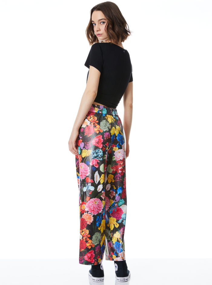 BENNY PULL UP PANT - BOTANICAL GARDEN image 1 - ALICE + OLIVIA