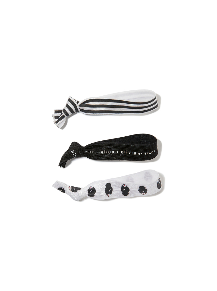 STACEFACE ELASTIC HAIRTIE SET - MULTI image 1 - ALICE + OLIVIA