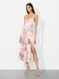 JULIETTA MIDI SLIP DRESS - MEADOW LARGE