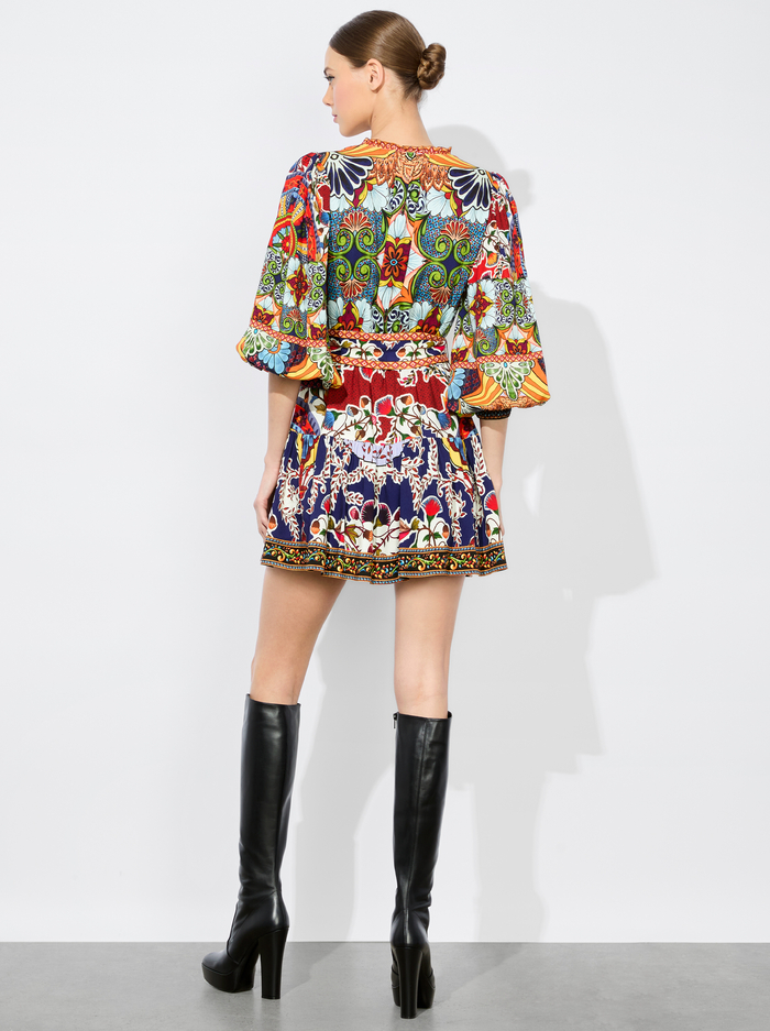 SADIE MINI SHIRT DRESS - ON THE ROAD image 2 - Alice And Olivia