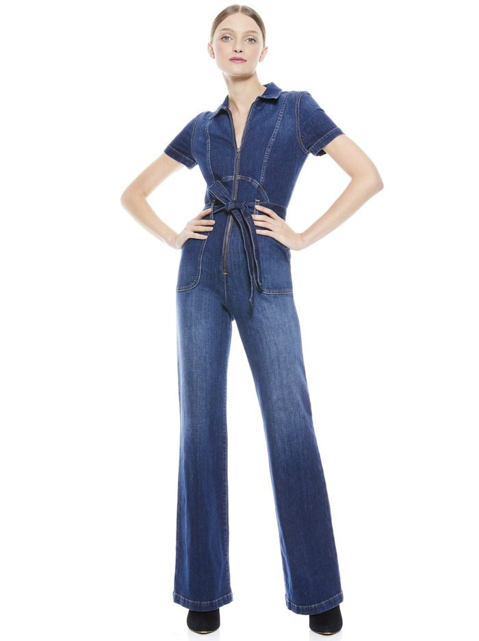 GORGEOUS WIDE LEG JUMPSUIT - LOVE TRAIN image 10 - Alice And Olivia