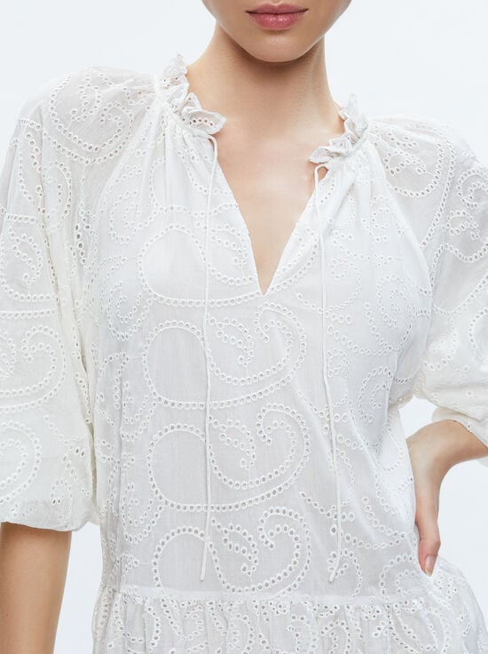 SHERRIE GATHERED TUNIC DRESS