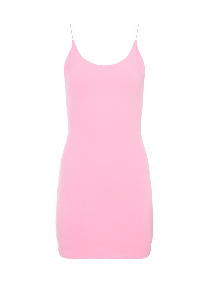 Delora Fitted Mini Dress In Calypso Pink | Alice And Olivia