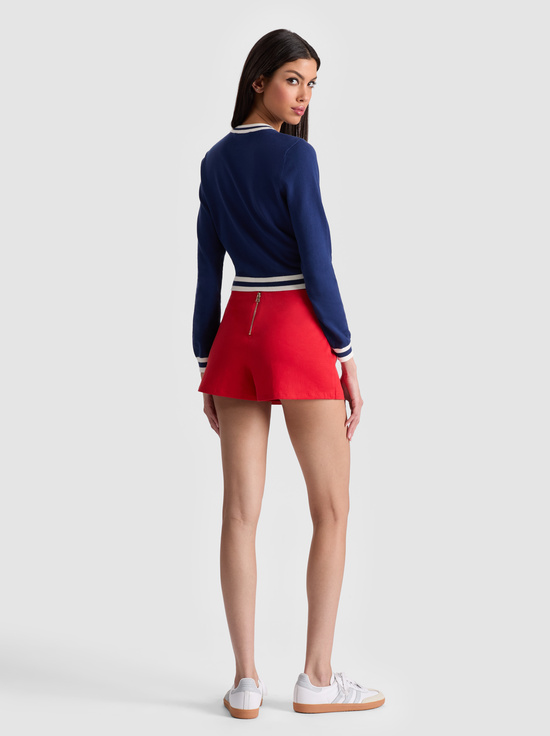 BRIGHT RUBY-MACE MINI SKORT