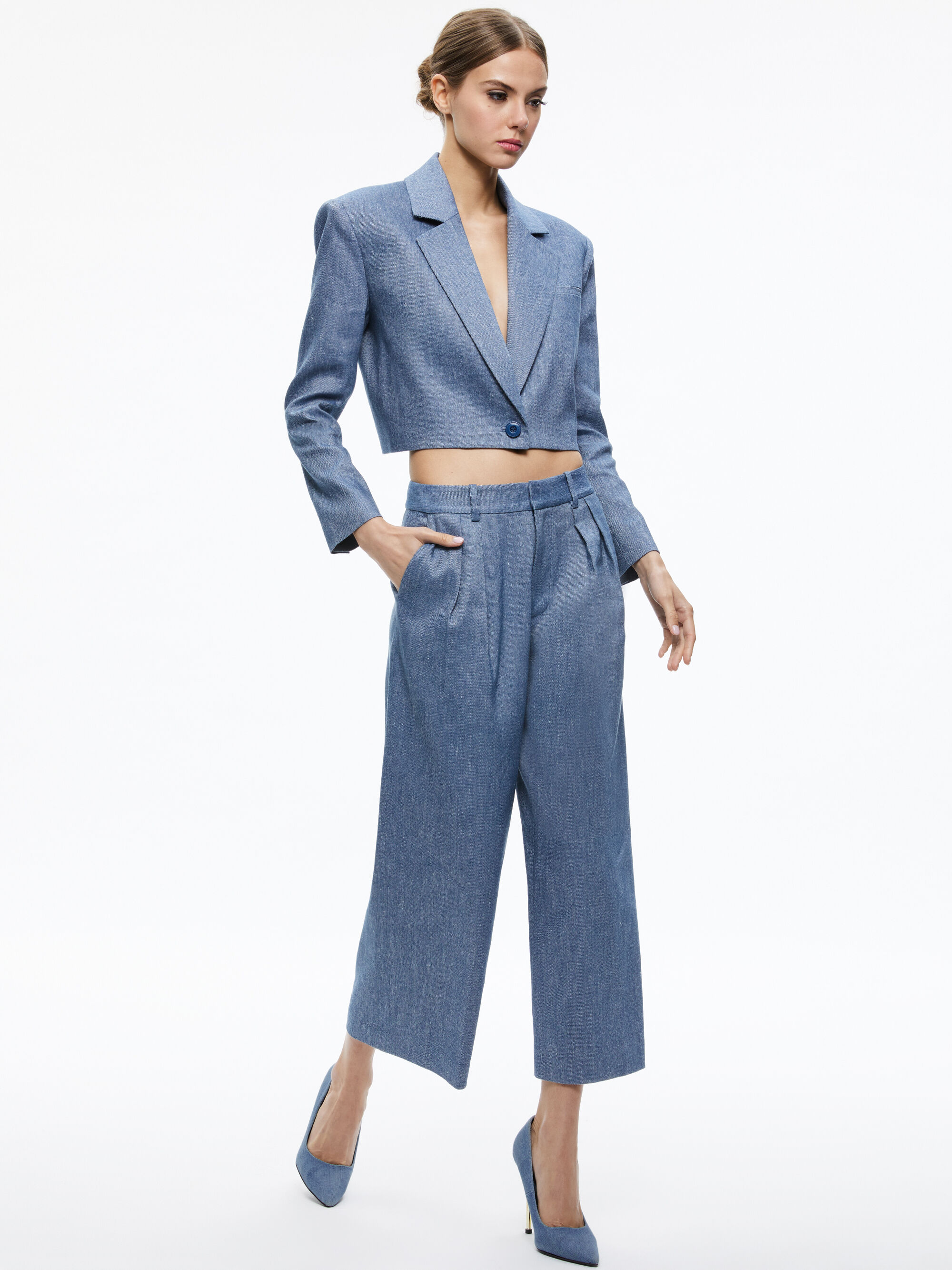Lopez Blazer- Chambray main image 0