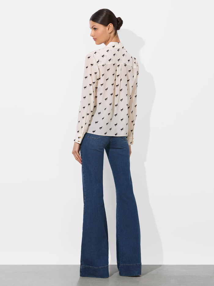 A+O X BRONCO WILLA TOP - HORSE image 2 - Alice And Olivia