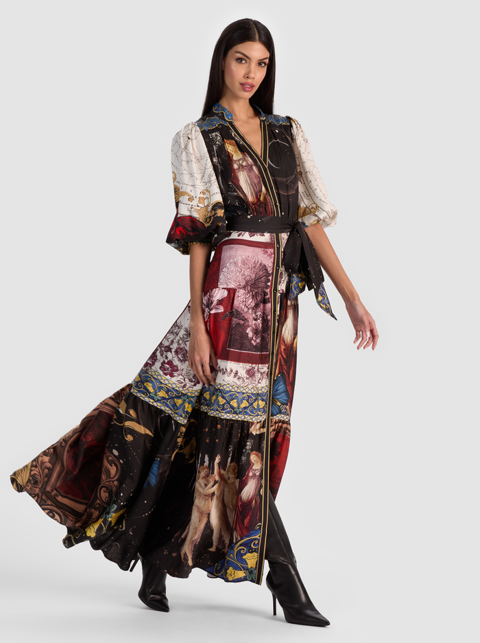 CORA MAXI SHIRT DRESS - MUSE image 4 - Alice And Olivia