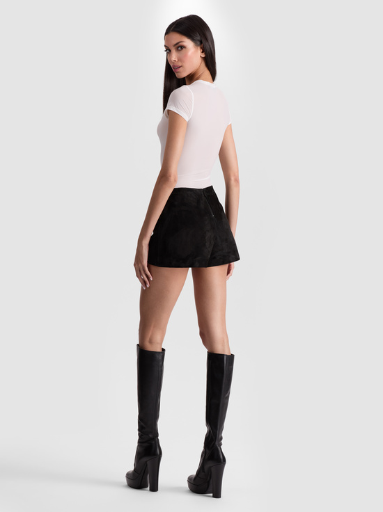 OFF WHITE-HOTTIE SHORT SLEEVE BODYSUIT