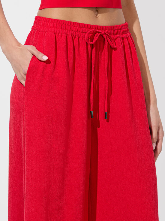 BRIGHT RUBY-OJAI WIDE LEG PANT