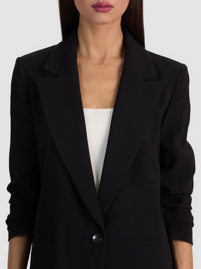 DENNY BOYFRIEND BLAZER - BLACK image 3 - ALICE + OLIVIA