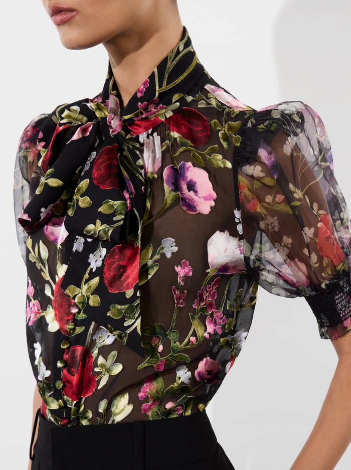 BRENTLEY BLOUSE - FLORAL DREAMS image 4 - Alice And Olivia
