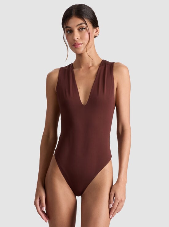 MOCHA-OLEA BODYSUIT