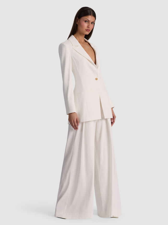 HOPE FITTED BLAZER - OFF WHITE image 4 - ALICE + OLIVIA