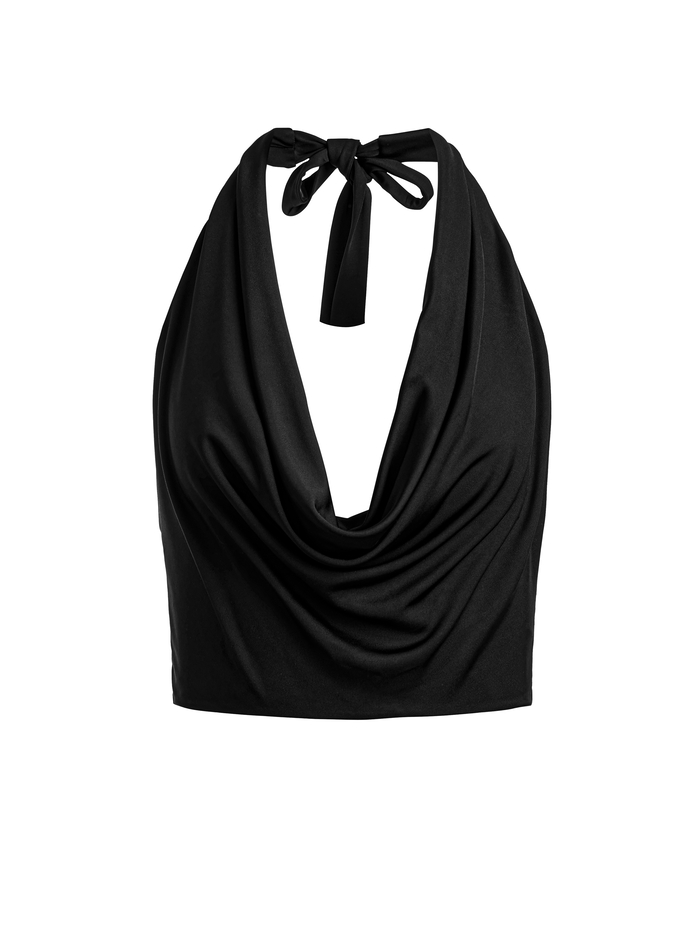 AYANNA HALTER TOP - BLACK image 5 - Alice And Olivia