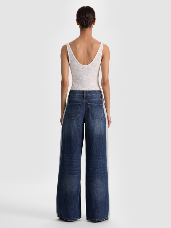 OFF WHITE-ANNIKA LACE BODYSUIT