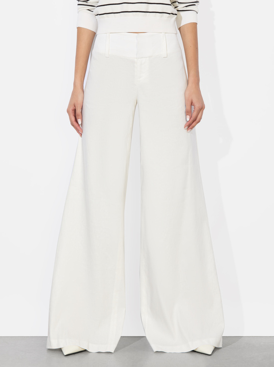 OFF WHITE-OLIVIA LINEN PANT