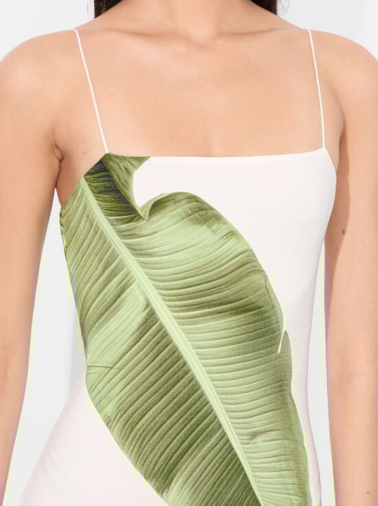 JUNGLE PALM OFF WHITE-FIFI MAXI DRESS