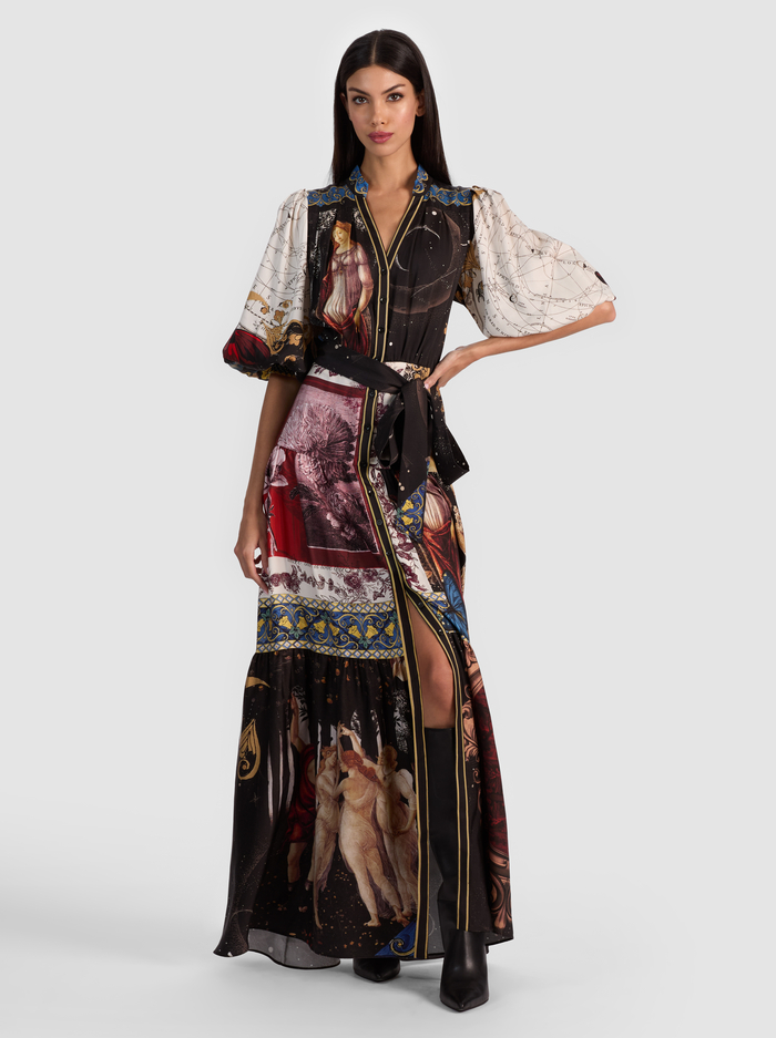 CORA MAXI SHIRT DRESS - MUSE - Alice And Olivia