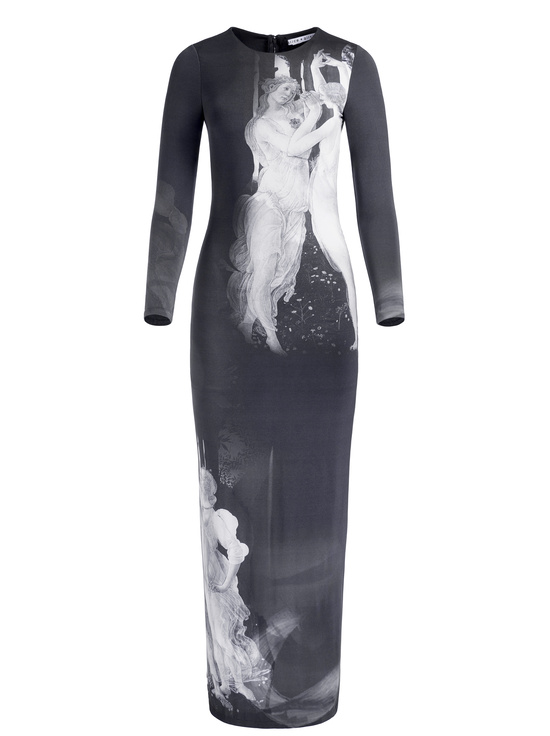 RENAISSANCE FRESCO-DELORA MAXI DRESS