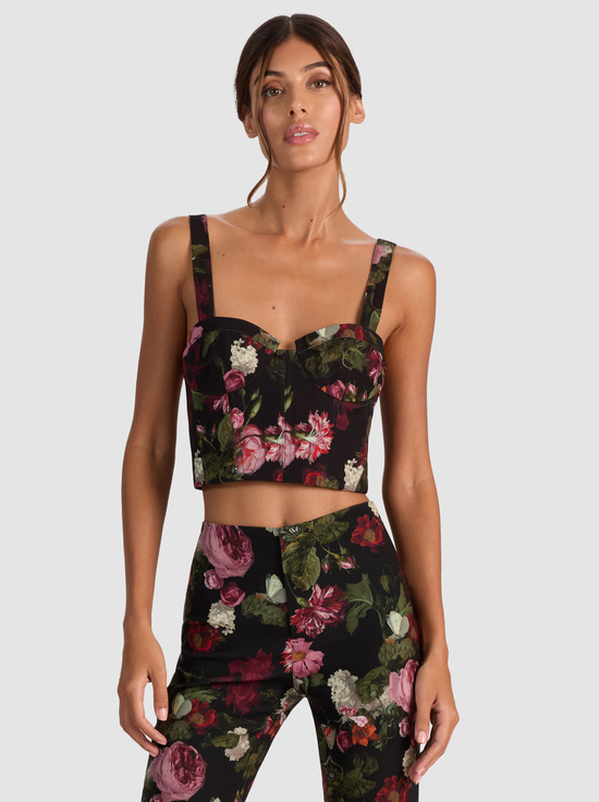 BE STILL-JEANNA BUSTIER TOP